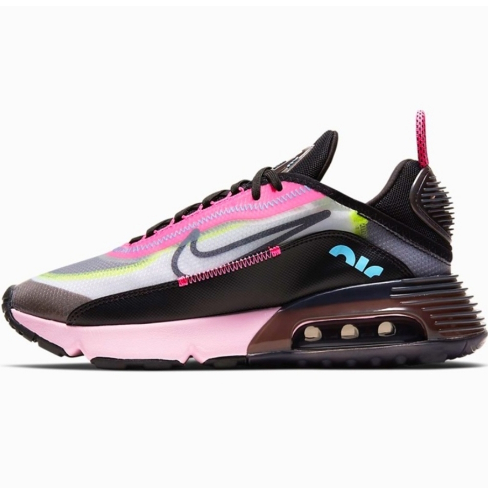 Nike Air Max 2090 Black and Pink with Neon Accents